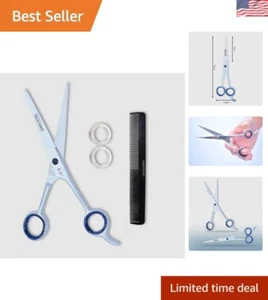 Hair Cutting Scissors, 6.5" Stainless Steel Barber Haircut Shears for Men/Wom... - Picture 1 of 11