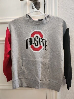 NEW Ohio State Colosseum Gray Hoodie Long Sleeve Girls M 7-8 - Image 1 of 3