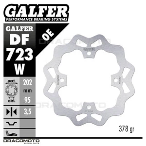 ARCTIC CAT 300 2X4/4X4 TODOS 1998-2004 DF723W Front Brake Disc Rotor GALFER - Picture 1 of 3