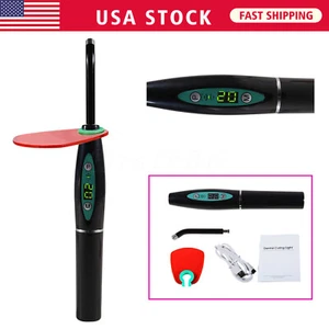 Woodpeck Style Dental LED Light Photo Curing Lamp with Whitening System black - Picture 1 of 24