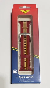 NEW DC Comics Wonder Woman Apple Watch Band for All Series - Fits 38mm & 40mm - Picture 1 of 12