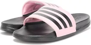 Sandali Uomo Adidas Adilette Comfort Slides Rosa/Nero Uomo Taglia 12 Nuovi 11690 - Foto 1 di 4
