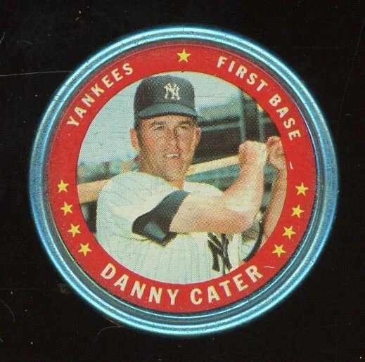 1971 Topps Coins Baseball #14 Danny Cater
