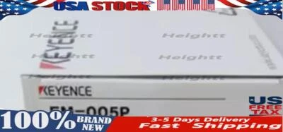 Keyence EM-005P Main Unit Shielded M5 PNP Proximity Sensors US Free TAX - Image 1 of 4