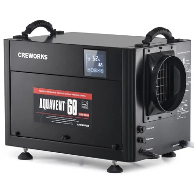 CREWORKS 130 PPD Commercial Dehumidifier for Crawl Space Basement Warehouse - Image 1 of 4