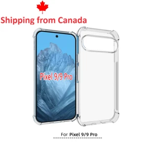 Coque souple TPU souple antichoc transparente Pro pour Google Pixel 9 / 9 - Photo 1 sur 4