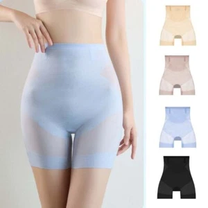 Seamless Ice Silk High Waist Shapewear Panties Lady - Picture 1 of 13
