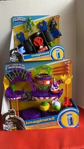 Imaginext DC Super The Joker Laff Factory & Batman Batsub Produktbündel schneller Versand - Bild 1 von 5