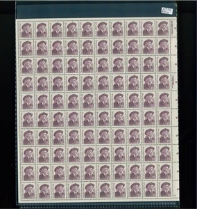 1990 United States Postage Stamp #2177a Plate No. 2 Lower Right Mint Full Sheet - Picture 1 of 1