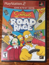 Simpsons Road Rage (Sony PlayStation 2, 2001) PS2 Greatest Hits Complete CIB!