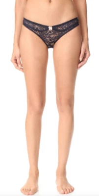 Stella McCartney L4116 Lola Adoring Bikini Calzoncillo Tinta Oscura Azul Lencería Talla L Foto 1 de 2