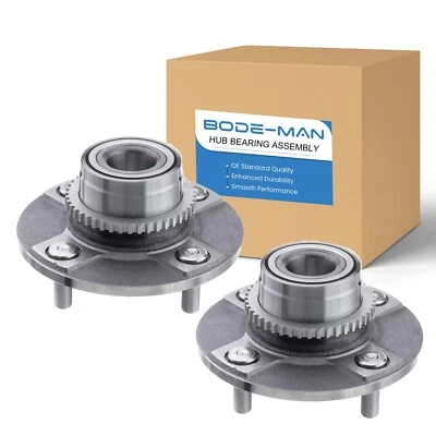 Par de bujes y cojinetes de rueda trasera de 4 tacos con ABS para Infiniti G20 1999 2000 2001 2002 Foto 1 de 4