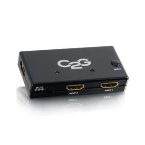 Conmutador automático HDMI C2G-2 puertos - Imagen 1 de 11