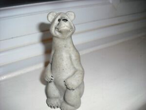 QUARRY CRITTERS SECOND NATURE DESIGN BILLY THE BEAR FIGURINE APPROX 4.25" TALL