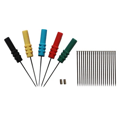 JRLINK HT307 Back Pinning Probes Needle Piercing Probes Set 5 Assorted Colors - image 1 of 4