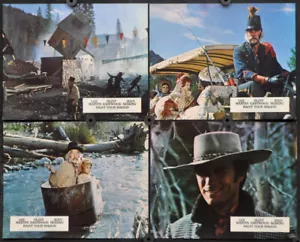 PAINT YOUR WAGON '69 ORIG 8X10 UK (FOH) LOBBY CARD SET LEE MARVIN CLINT EASTWOOD - Picture 1 of 2