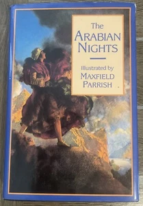 The Arabian Nights ~ Maxfield Parrish~ 1993 Barnes & Noble Hardcover - Foto 1 di 10