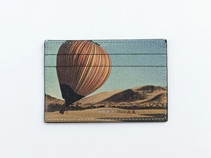 Cartera portatarjetas Paul Smith Signature a rayas globo desierto PVP: £150 - Imagen 1 de 8