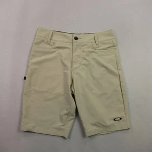 Oakley Shorts Mens 30 Pocket Button Lightweight Outdoors Chino Tan - Picture 1 of 10