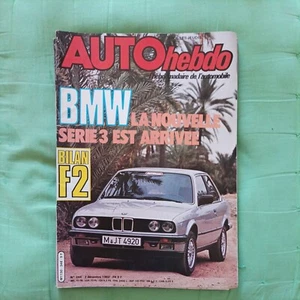 AUTO HEBDO 346 1982 bmw 323 i 320 i rac rally 82 corrado fabi f2  - Picture 1 of 2