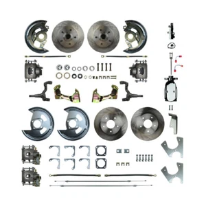 For 1969-1974 Chevrolet Nova Front and Rear Brake Conversion Kit The Right Stuff - Picture 1 of 1