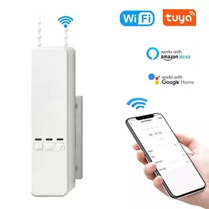 APP Control WIFI Smart Curtain Chain Roller Blind Shade Shutter Drive Motor - Picture 1 of 13