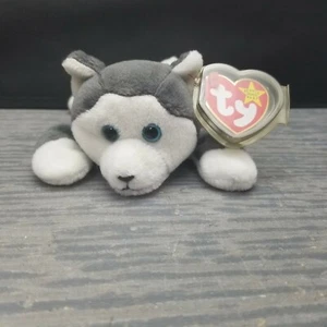 Ty Beanie Babys im Ruhestand Nanook the Husky seltenes Sammlerstück Spielzeug - Bild 1 von 5