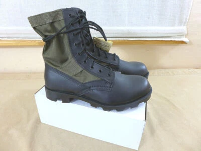 US Stiefel Vietnam - Panama Jungle Boots oliv Mash Dschungelstiefel Tropen - Bild 1 von 4