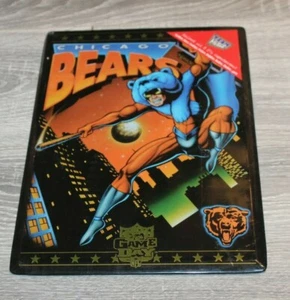 Placa de fútbol americano de metal CHICAGO BEARS 8 x 11 Superhéroe NFL Game Day Team  - Imagen 1 de 4