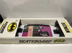 Batman Skateboard By Brookfield🔥UNUSED In Original Box -KEATON RARE - Picture 1 of 12