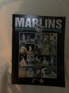 VTG 90s Miami Florida Marlins Opening Day Magazine 1996 April 1 - Picture 1 of 1
