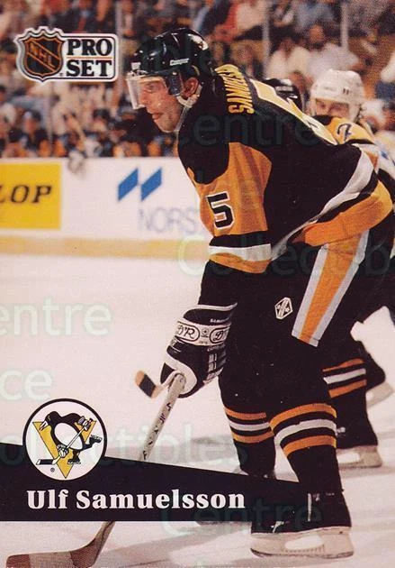 1991-92 Pro Set French #459 Ulf Samuelsson - Image 1 of 1