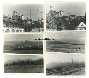 6x Orig. Foto Burg Strecno und Orava Tatra b. SILLEIN Zilina Slowakei 1939 - Bild 1 von 1