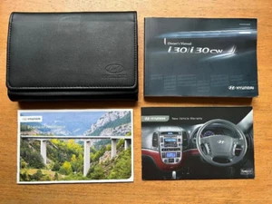 07-13 HYUNDAI I30 / I30 CW OWNERS HANDBOOK AND WALLET 2011 - Picture 1 of 12
