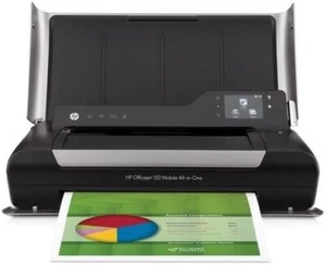 HP OfficeJet 150 Mobile All-In-One Inkjet Printer - Black (HPCN550A) - Picture 1 of 4