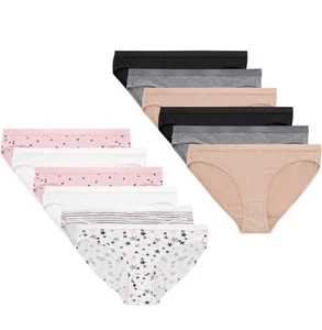 Hanes Girls' Tagless Brief Underwear, 12-Pack Size 8❗️New Without Tags - Bild 1 von 5
