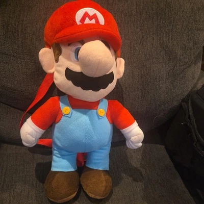 Mochila Peluche Nintendo Mario 2023, Excelente Estado Foto 1 de 4