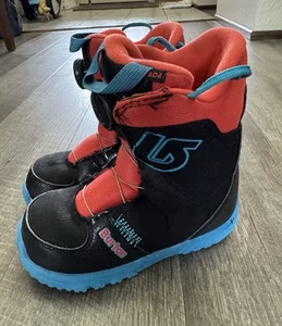 BURTON Youth Grom BOA Snowboard Boots Toddler/Kids Size 2K Barely Used MINT COND - Picture 1 of 7