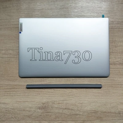 New For Lenovo IdeaPad 1 15ADA7 1 15AMN7 LCD Back Cover + Hing Cover Gray Silver - Image 1 of 2