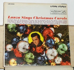 Mario Lanza – Lanza Sings Christmas Carols - Vinyl LP Record Album - Bild 1 von 2