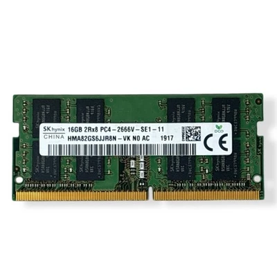 SK Hynix 16GB PC4-2666V DDR4 RAM  HMA82GS6JJR8N-VK Ram Memory - Image 1 of 2