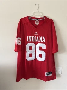 Herren Adidas #86 Hendershot - Crimson Indiana Hoosiers Premier Spieltag Trikot - Bild 1 von 5