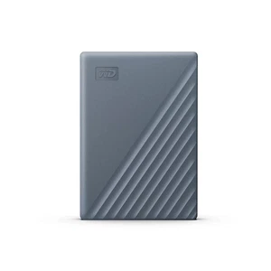 Western Digital My Passport mit USB-C 2 TB externe HDD-Festplatte grau - Bild 1 von 6