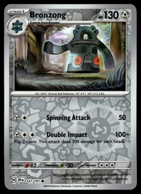 Bronzong 127/191 SV08: Surging Sparks - Image 1 of 2