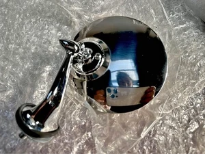 Unused Classic Mini Chrome Round Type Wing / Door Mirror TEX Type Austin Rover - Picture 1 of 4