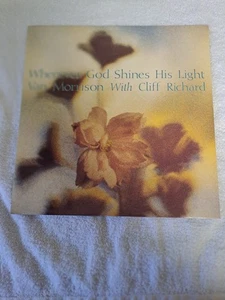 Van Morrison With Cliff Richard - Whenever God Shines His Light 12" Vinyl Single - Picture 1 of 4