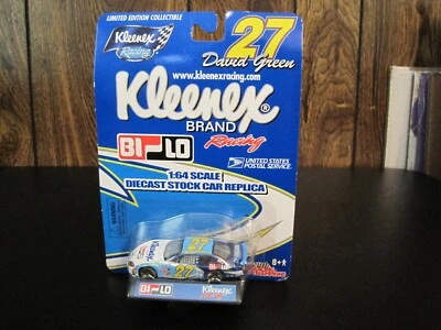 RACING CHAMPIONS RC2 BRANDS INC. 1:64 SCALE DIE CAST STOCK CAR #27 DAVID GREEN - Image 1 of 4