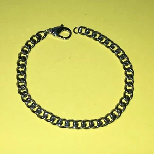 Pulsera blindada pulsera hombre acero inoxidable 21cm x 5mm, sin usar (R8-2-123 - Imagen 1 de 1