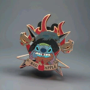 Disney DCL Pirates of Castaway Cay Bad Apple Pin Stitch With Post Cover Limited - Bild 1 von 4
