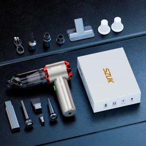 C012MAX Car Vacuum Cleaner Strong Suction Cleaning Mini Machine Wireless Portabl - Picture 1 of 12